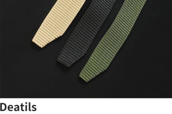 Good Luck Comes Woven Nylon Belt