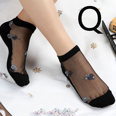 Short Transparent Non-slip Wear-resistant