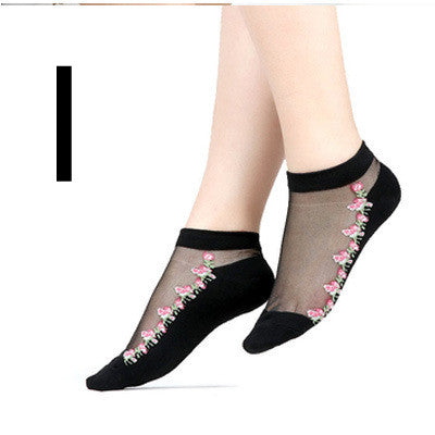 Short Transparent Non-slip Wear-resistant