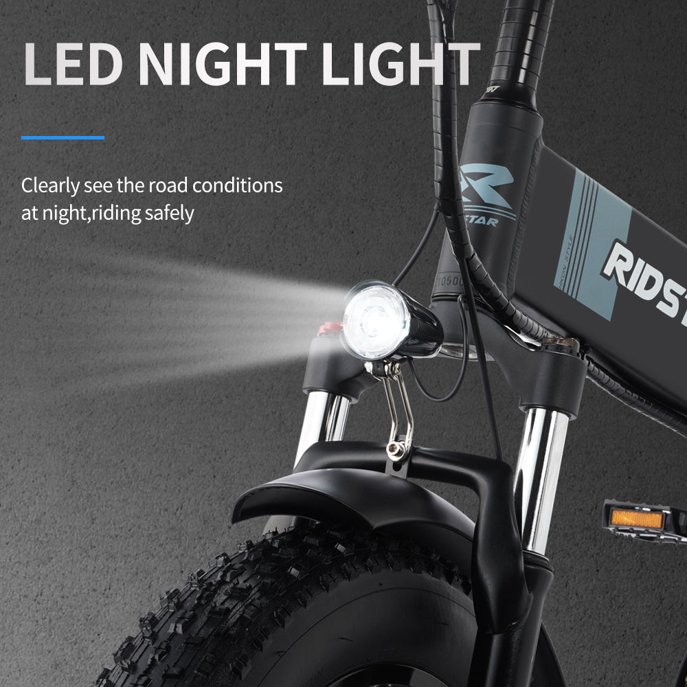 Folding Mountain Electric Bicycle With Fat Tire