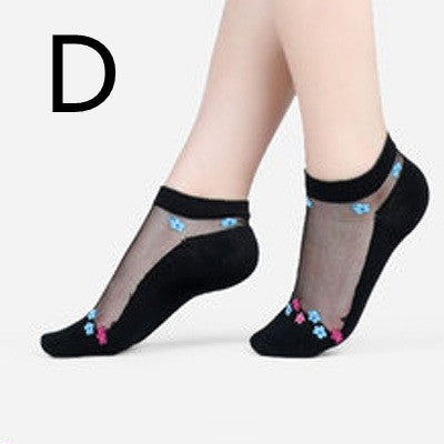 Short Transparent Non-slip Wear-resistant