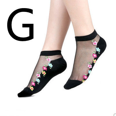Short Transparent Non-slip Wear-resistant