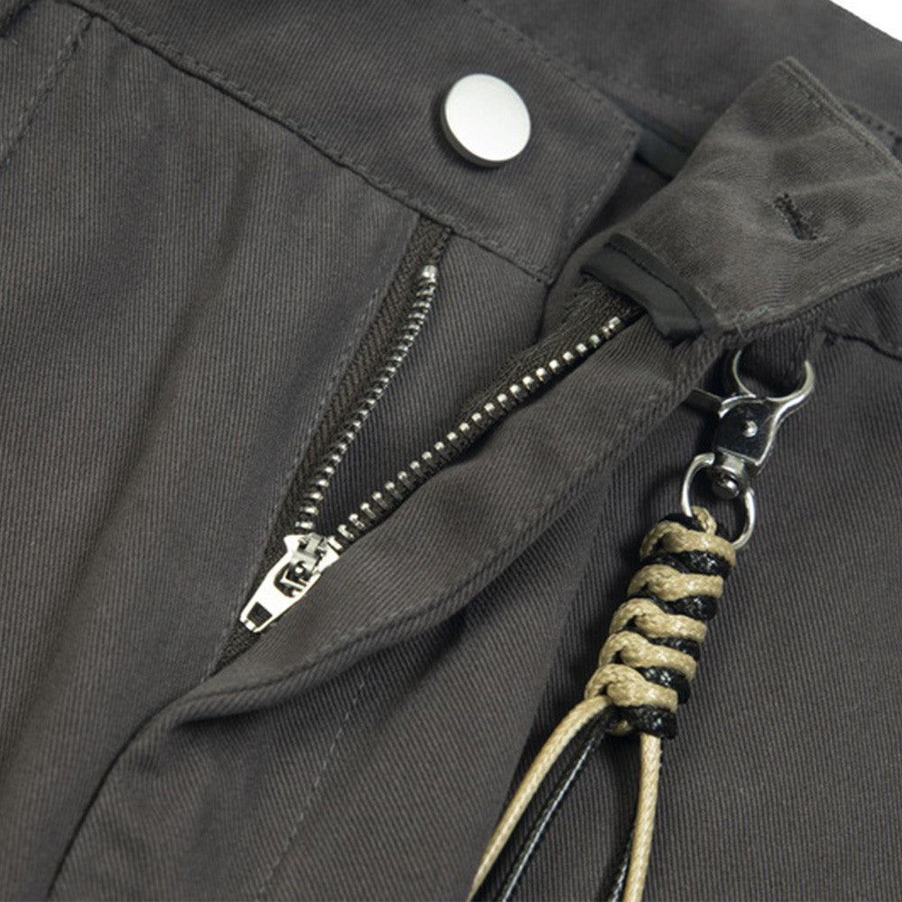 Men's Fashion Pleated Loose Paratrooper Overalls