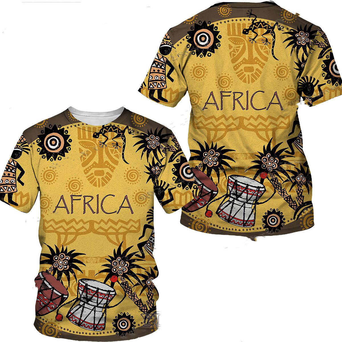 Round Neck Casual T-shirt
