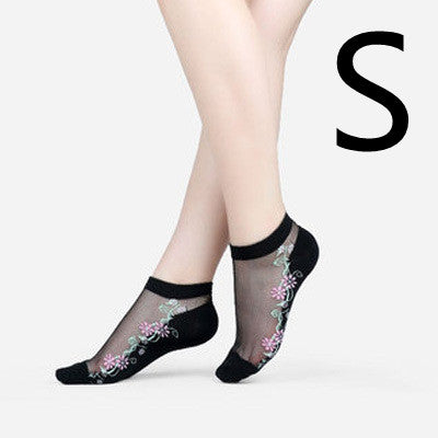 Short Transparent Non-slip Wear-resistant