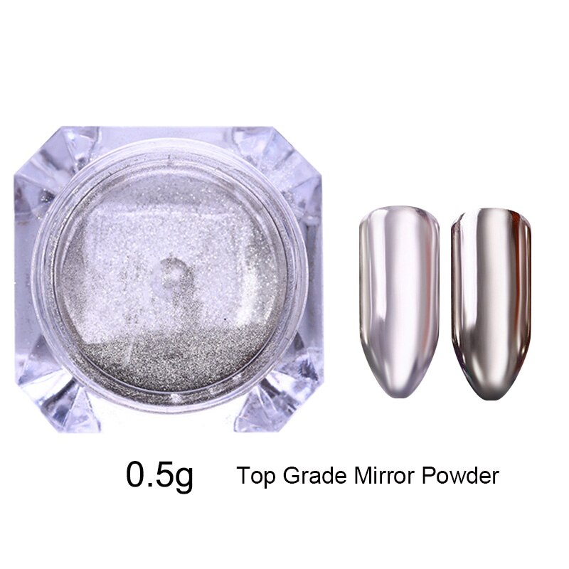 Mirror Nail Art Pigment Powder Nail Glitters