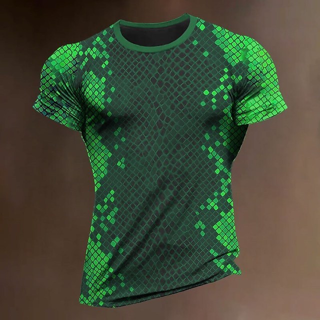 Zomer Snel drogend materiaal Sport T-shirt Outdoor Running T-shirt Heren