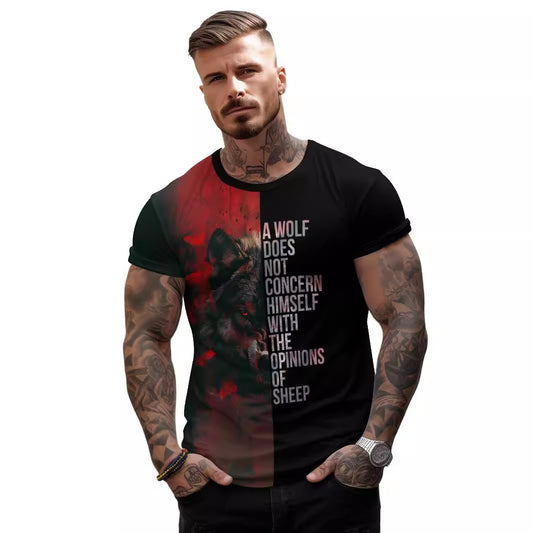 Wolf Losse T-shirt