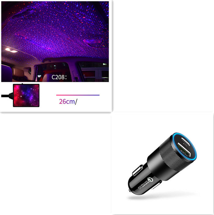 Star Light Projector Feestverlichting USB LED