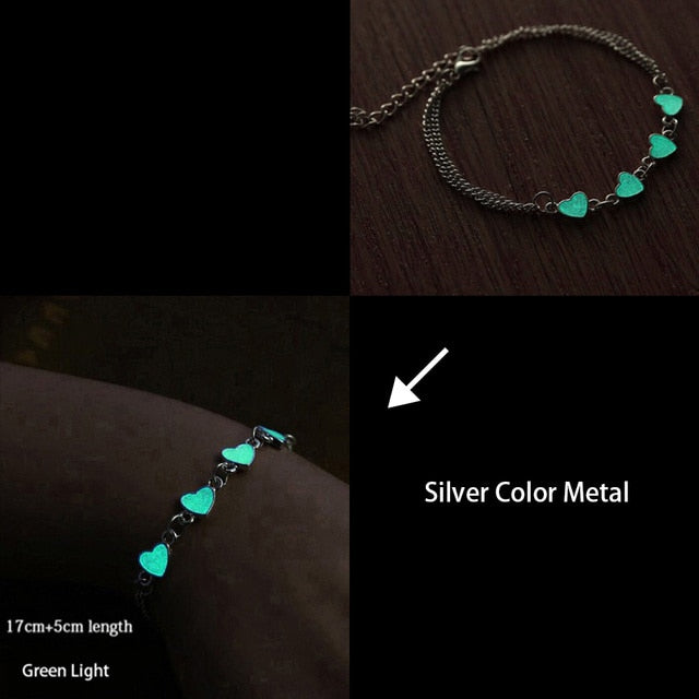 Glow in the Dark Charm Bracelets