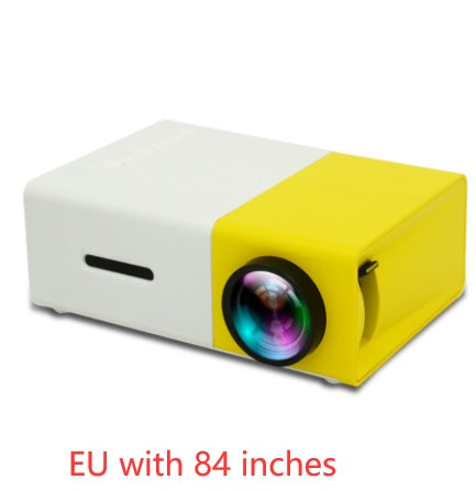 Draagbare projector 3D Hd Led Home Theater Cinema HDMI-compatibele USB-audioprojector Yg300 Mini-projector