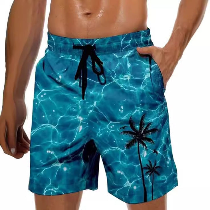 Hawaiian Series 3D Printed Shorts