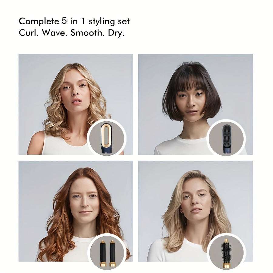 Nieuwe haardroger Multi Hair Styler 5 In1 Krultang Haar