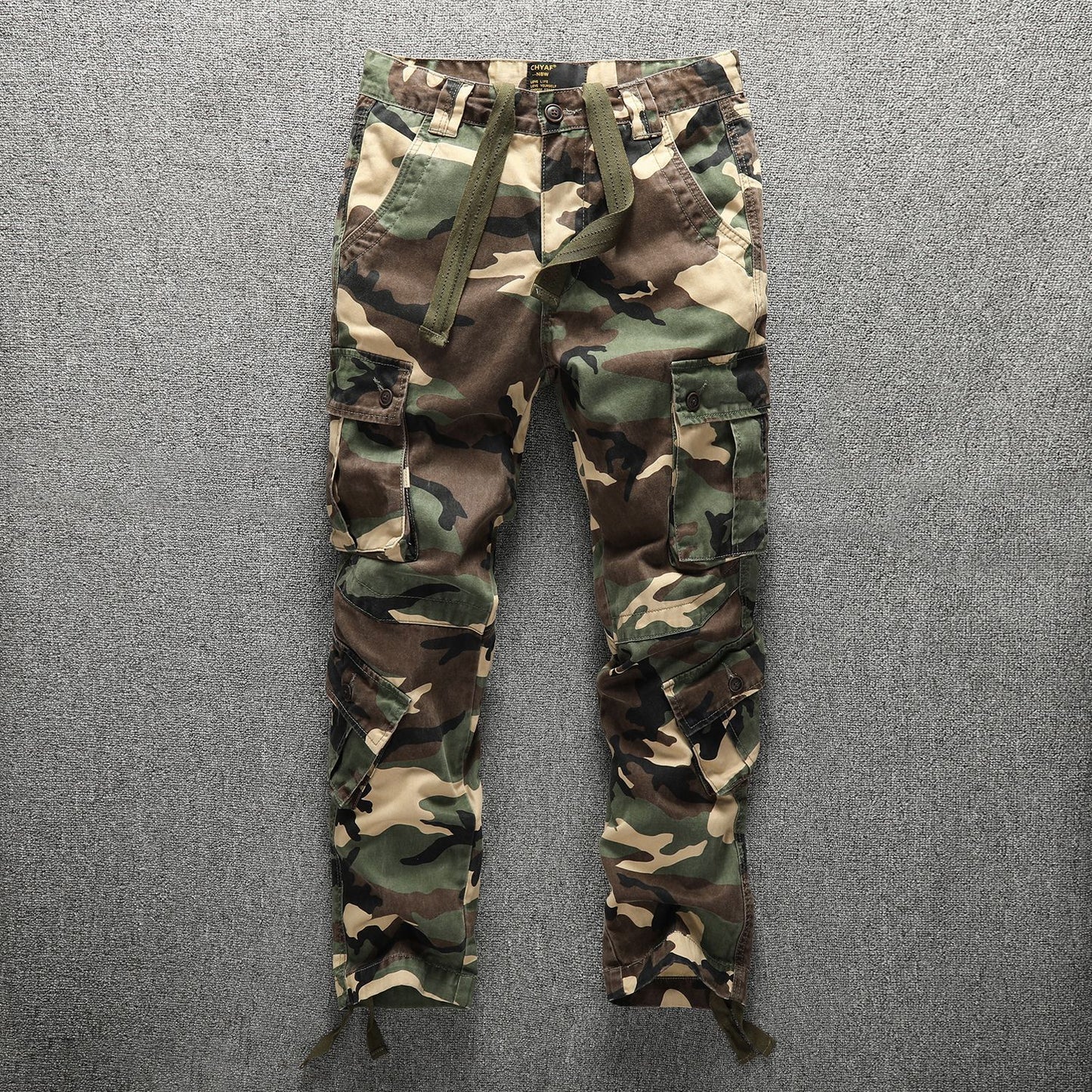 Men's Overalls Casual Trousers Camouflage Feet