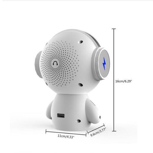 Fruitron schattige mini robot speaker bluetooth