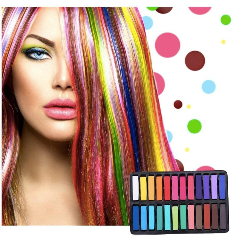 Short hair coloring chalk hair color pen