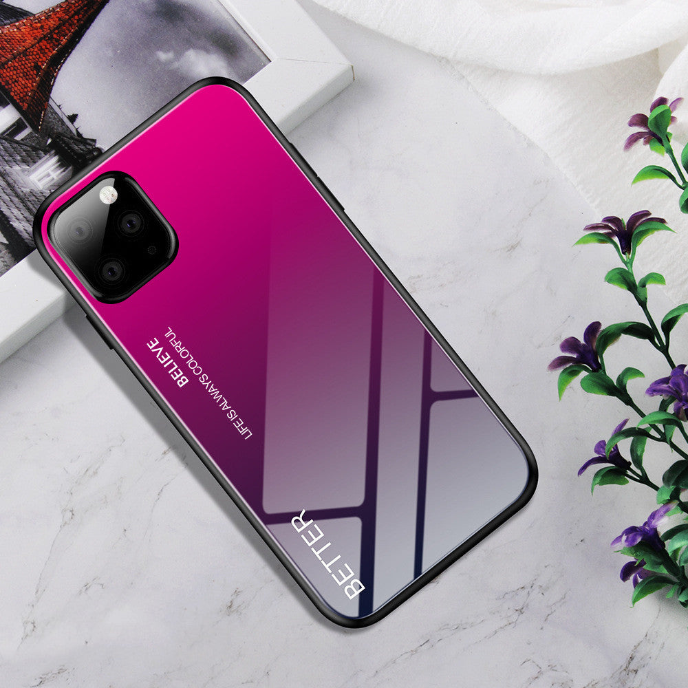 Customized Gradient Glass Phone Case