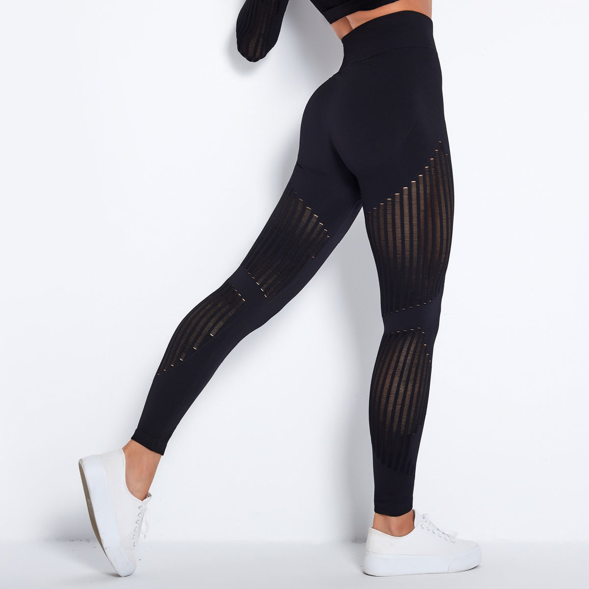 Hoge taille heuplift yogabroek