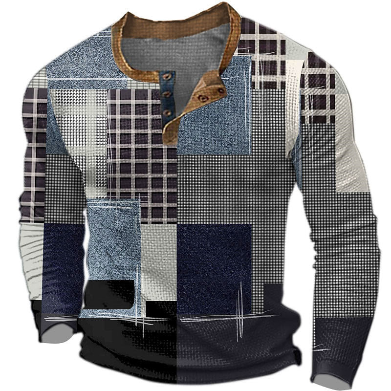 Men's Sweater New Digital Printing