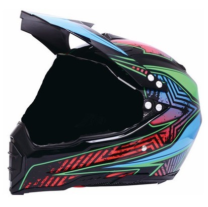 Off-road helmet motorcycle racing helmet road off-road dual-use helmet men and women four seasons pull helmet full face helmet