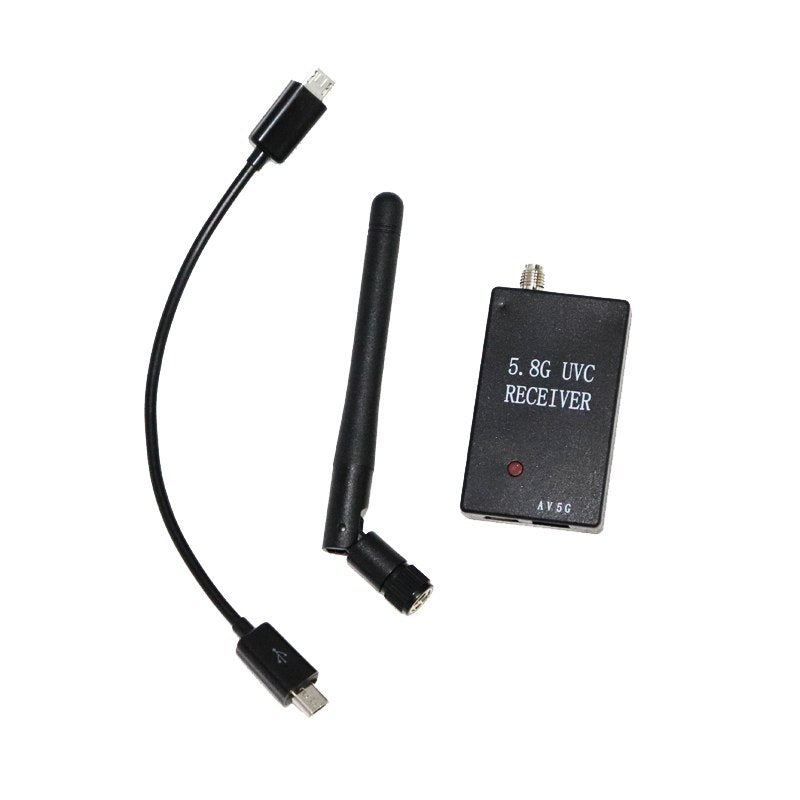 FPV Mini 5.8G OTG 150CH Mini-ontvanger UVC-videodownlink Automatisch zoekende VR-bril Android-telefoonontvanger voor FPV-racedrone