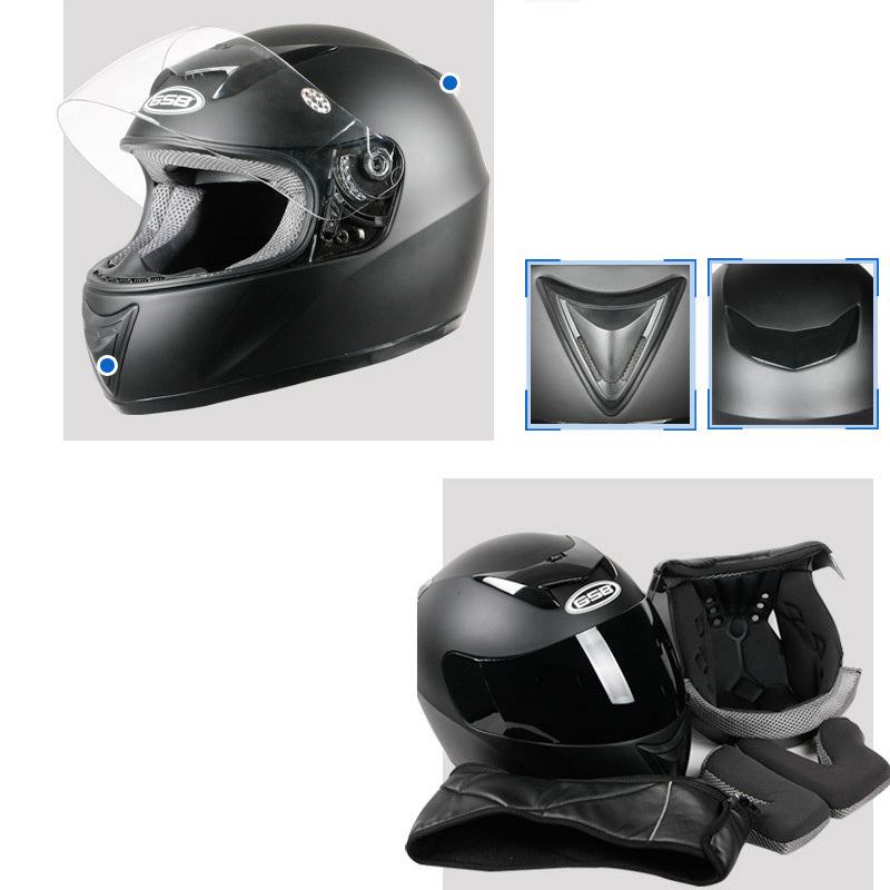 Elektrische Motorhelm Mannelijke Integraalhelm