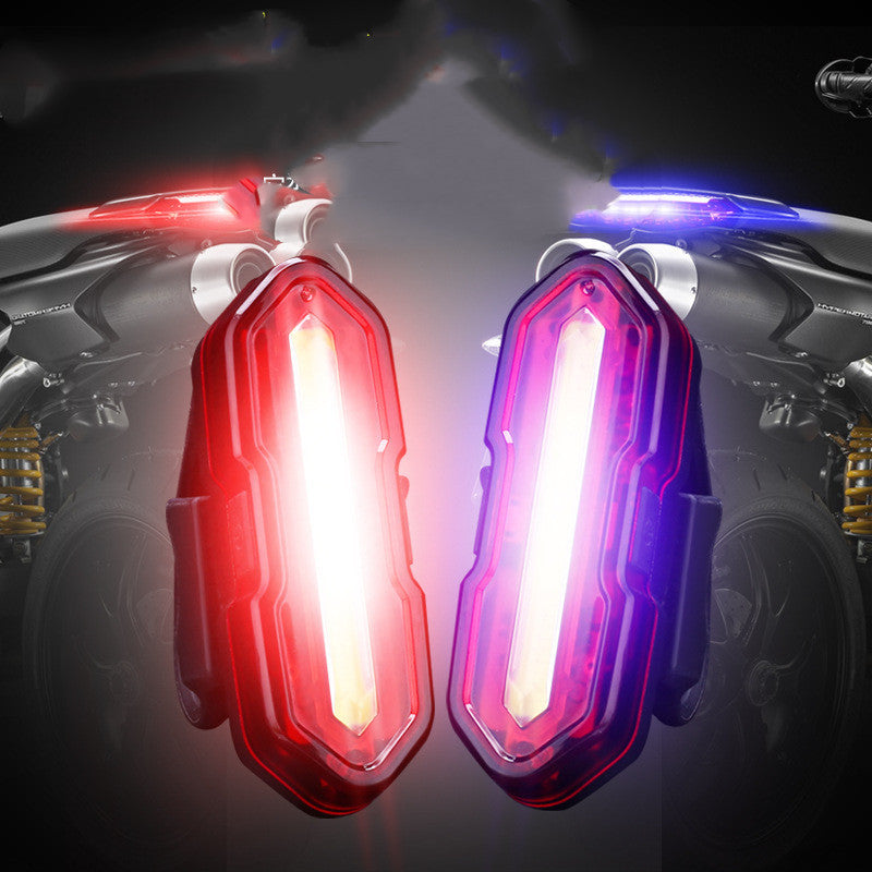 Cycling Tail Light Highlighting USB