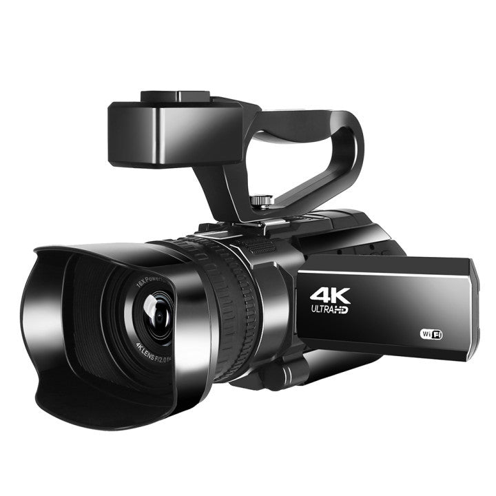 Nieuwe draagbare digitale videocamera met hoge definitie 4K-conferentiecamerarecorder Korte videocamera DV