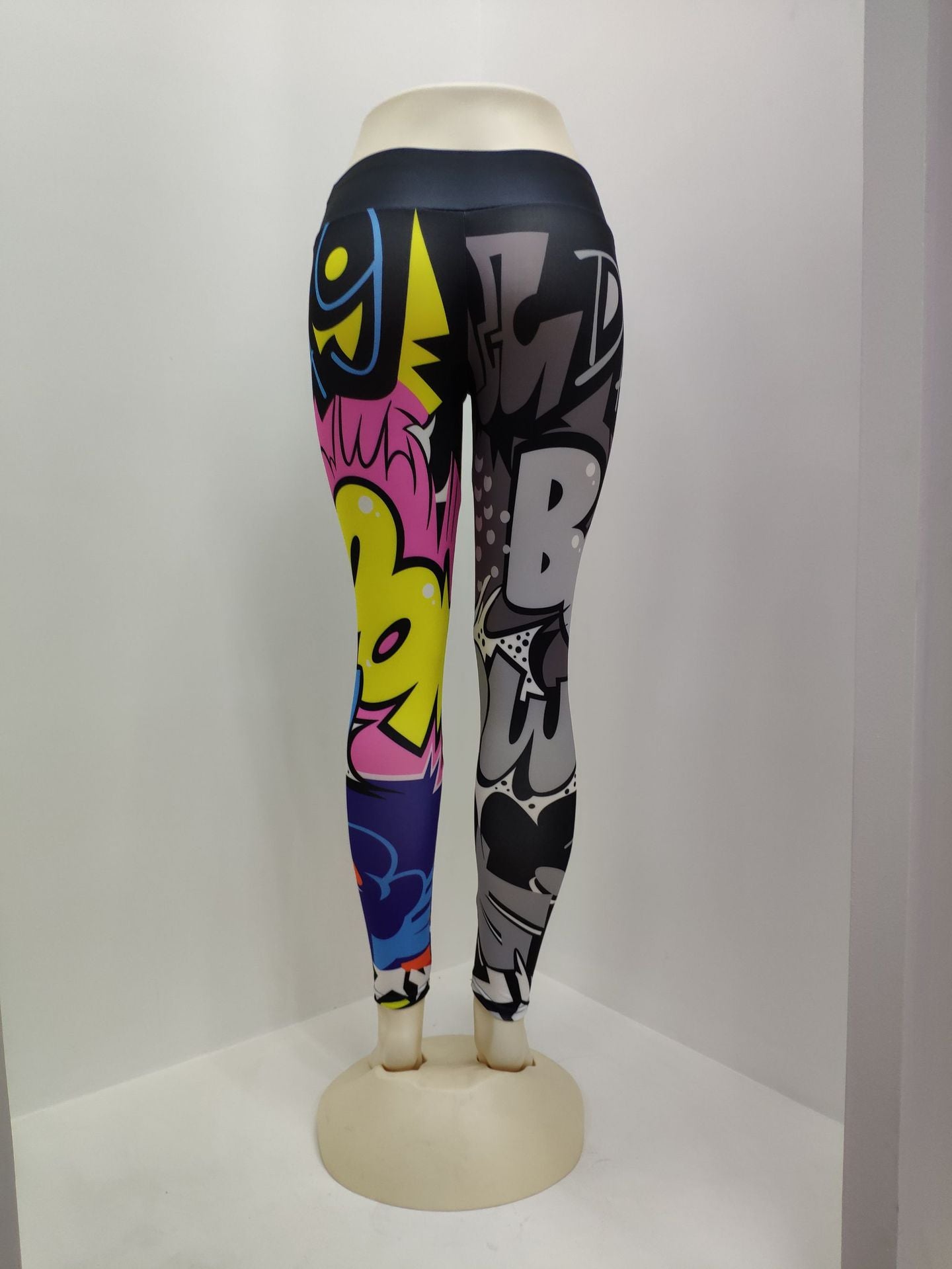 Printed Pants Slim Yoga Pants