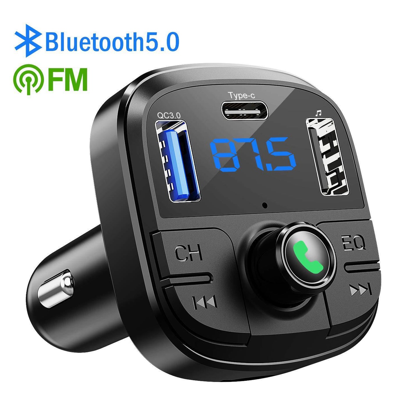 Auto Mp3 Bluetooth-speler oplader