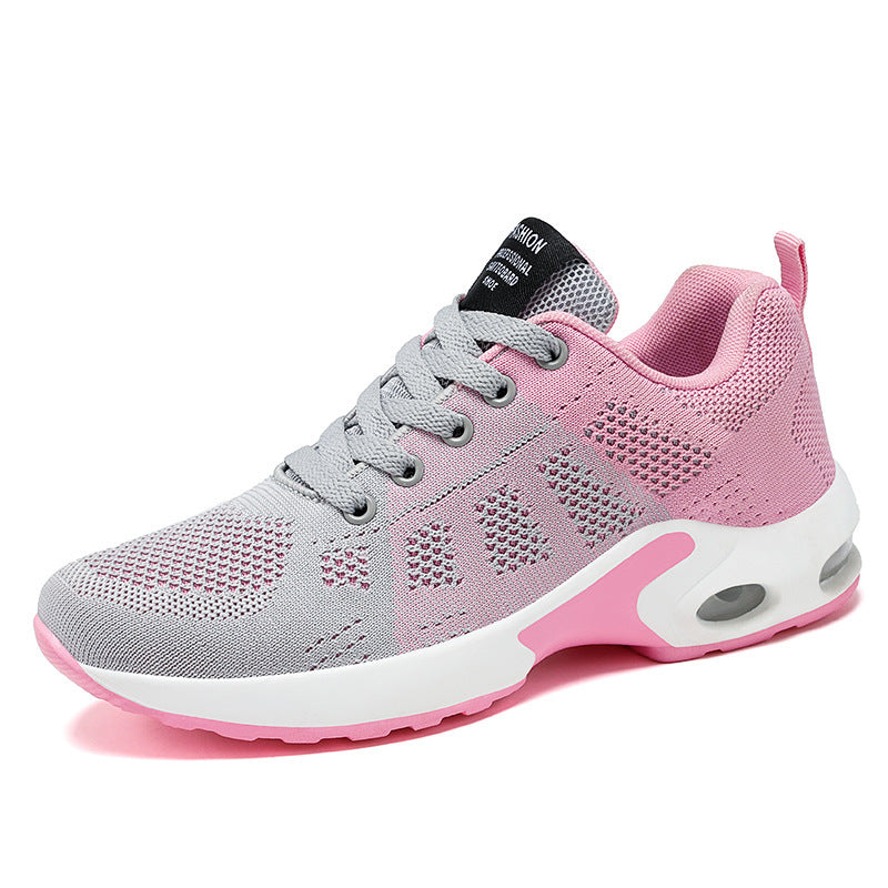 Lace-up Cushioned Sneakers