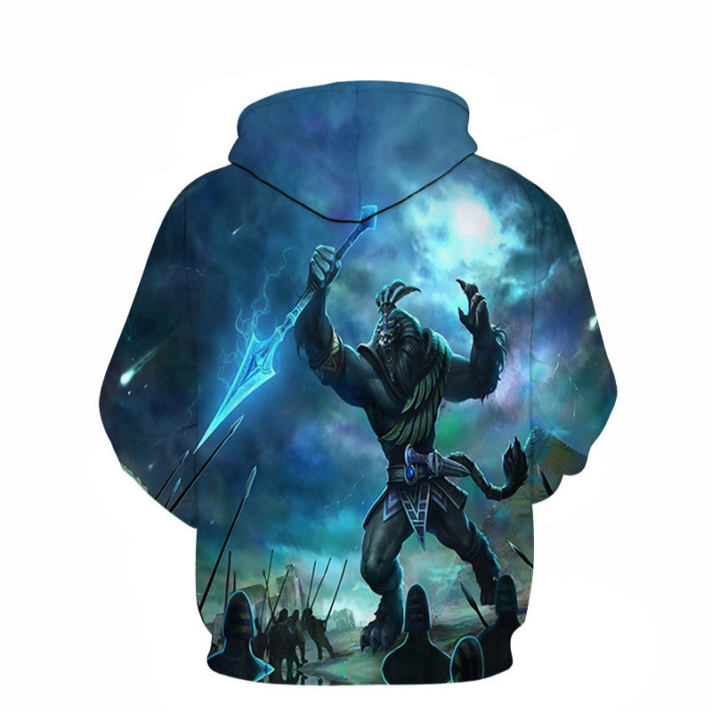 Customized 3D Digital Printing Outfit Sweater Hoodie