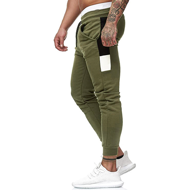 Trousers With Elastic Waist And Waist Rope