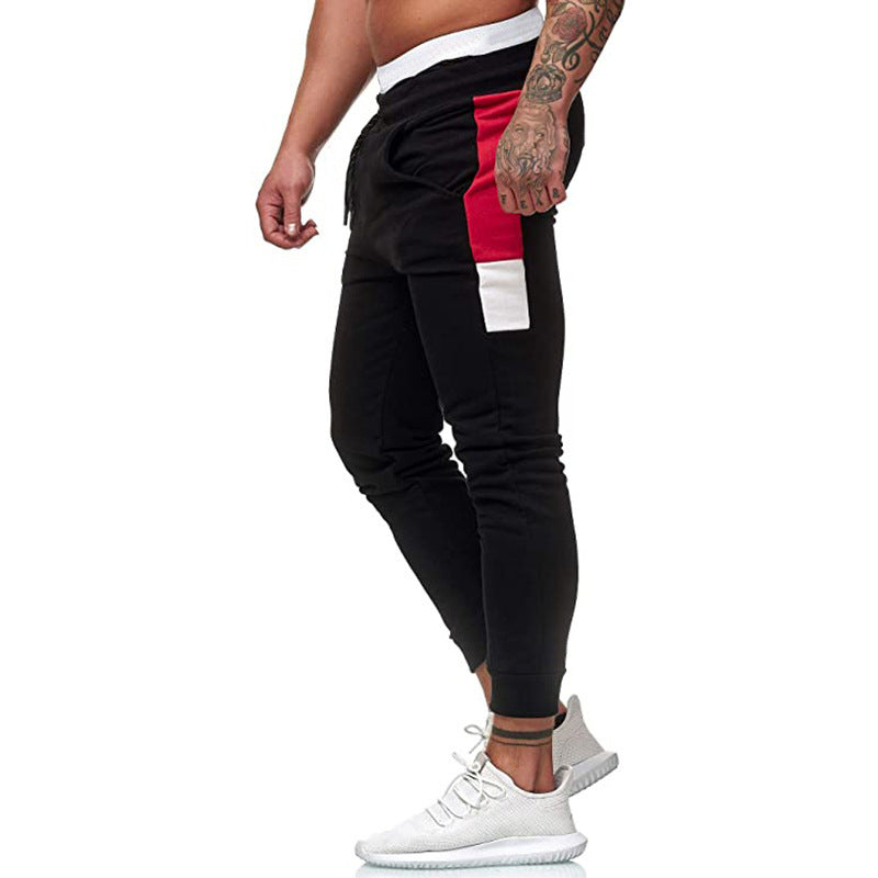 Trousers With Elastic Waist And Waist Rope