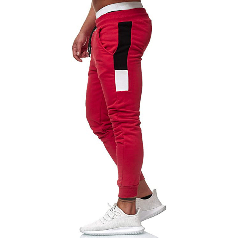 Trousers With Elastic Waist And Waist Rope