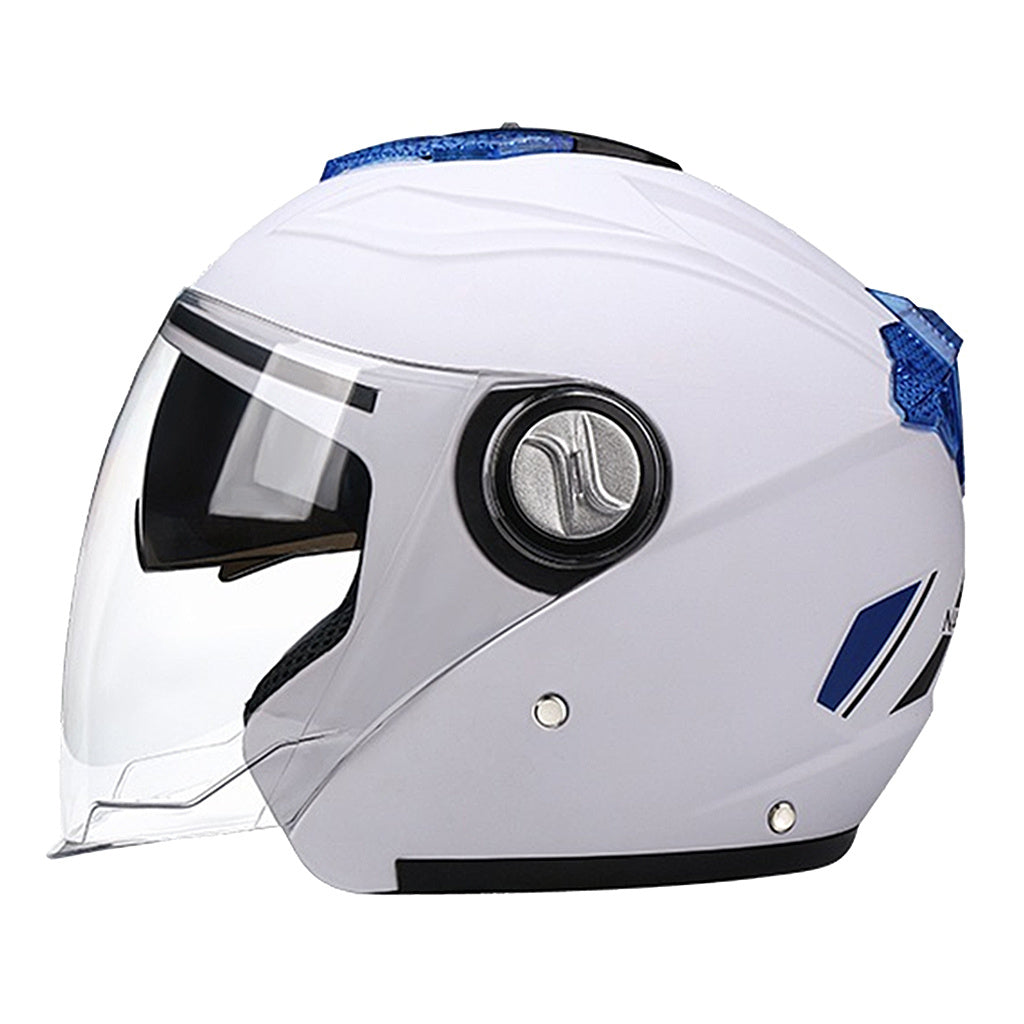 Two-Mirror Electric Bicycle Helmet