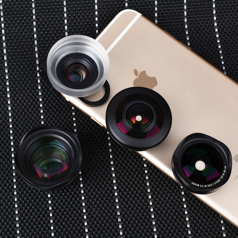 Factory Direct Mobile Phone Lens High-End Mobile Phone Set Lens Portrait Lens Mobile Phone External Lens