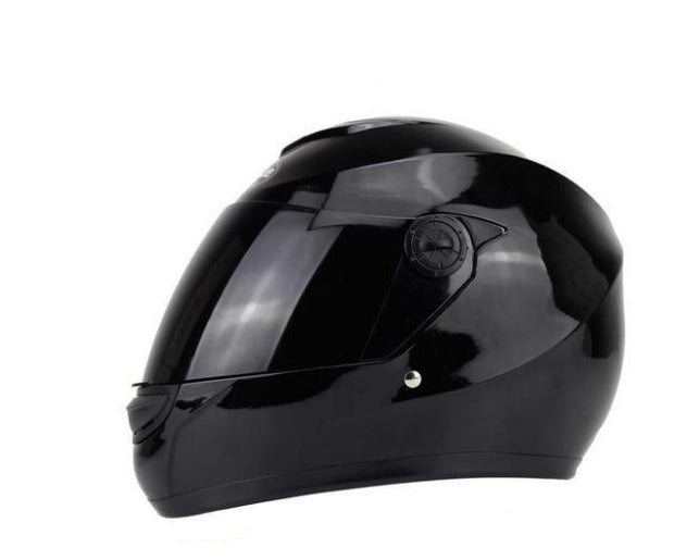 Electric motorcycle helmet battery car helmet full face helmet winter anti-fog full-covering helmet