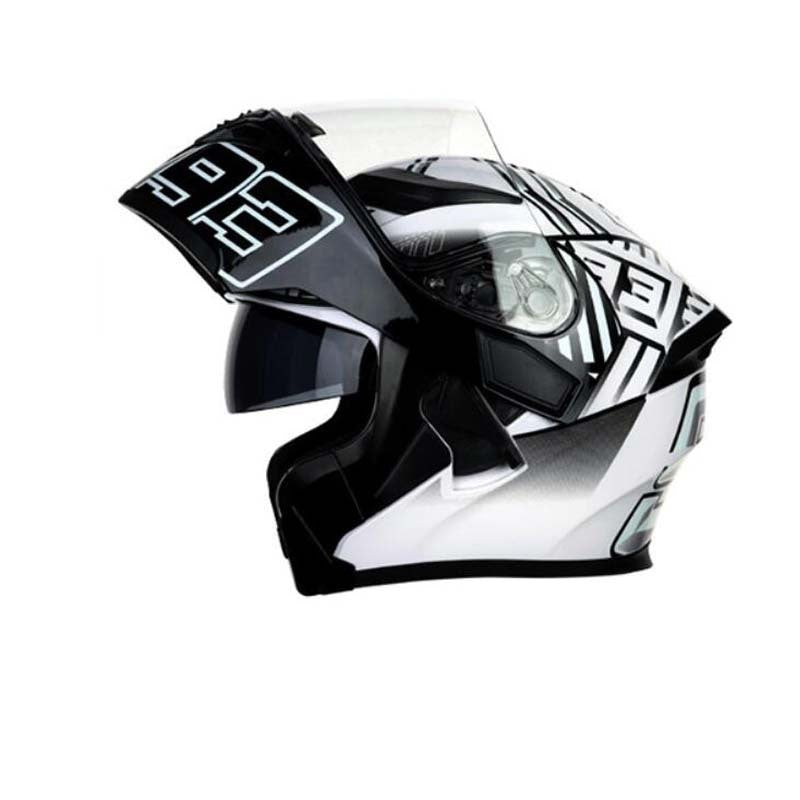 Mode Veiligheid Volledige Dekking Motorracehelm