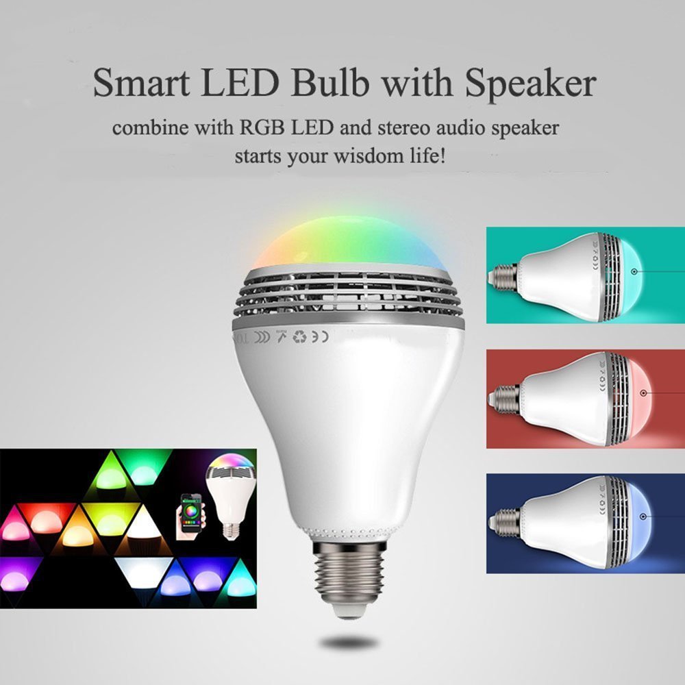 Creatieve Home LED Smart Bluetooth-luidspreker E27-lamp