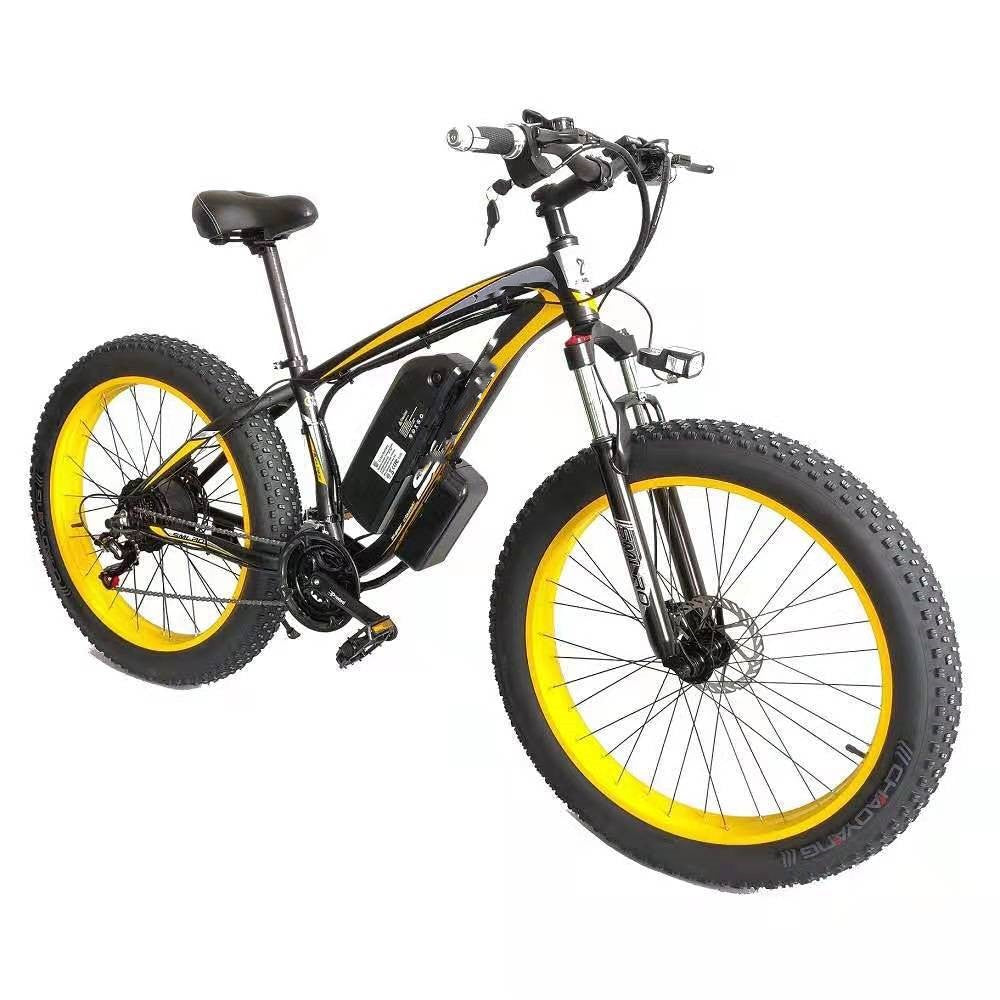 Electric Lithium Tram Snow Mountain Bike 21 Speed