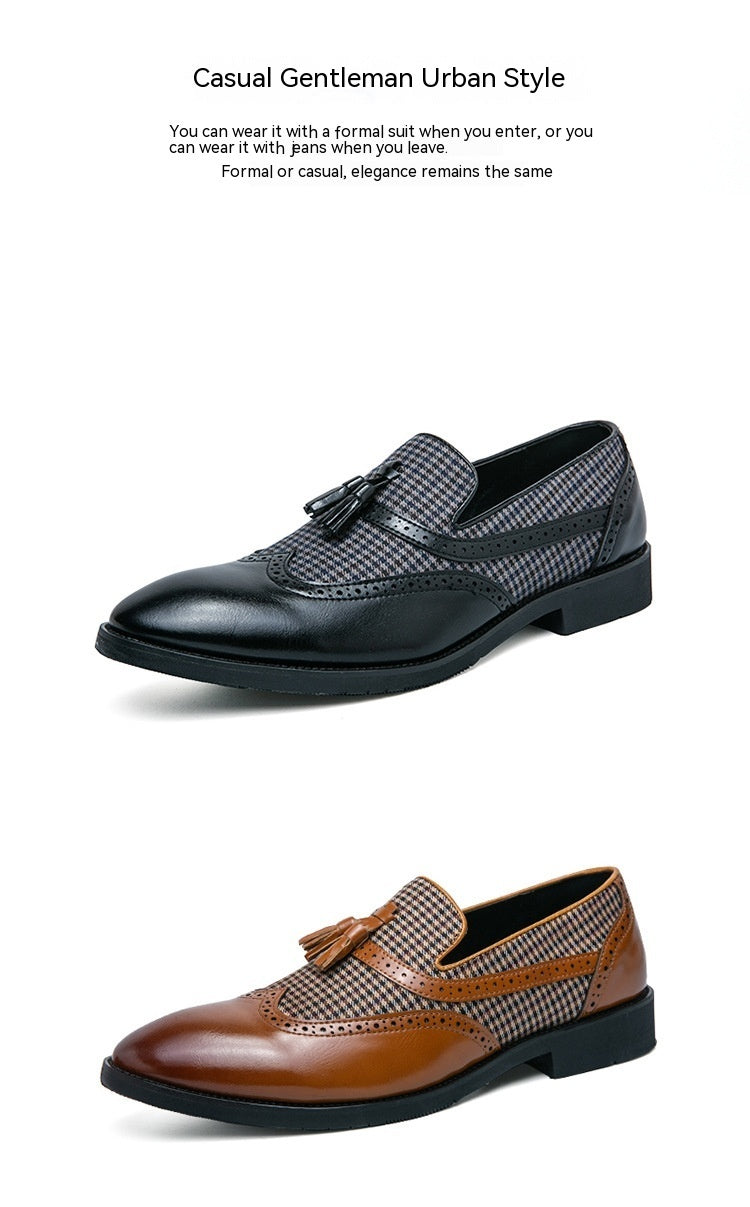 British-style Business Leather Shoes