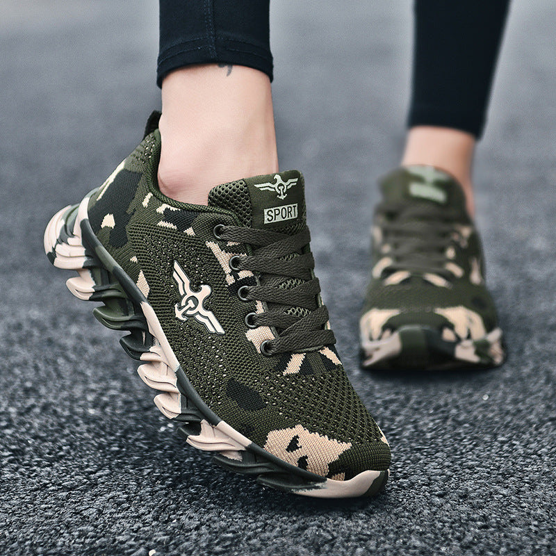 Casual camouflageschoenen