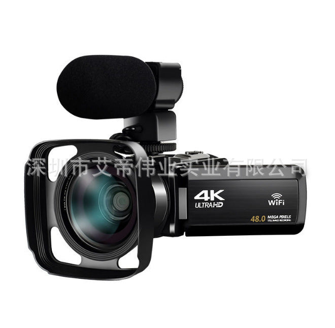 Touch screen 4K video camera