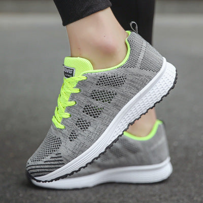 Mesh Flat Sneakers