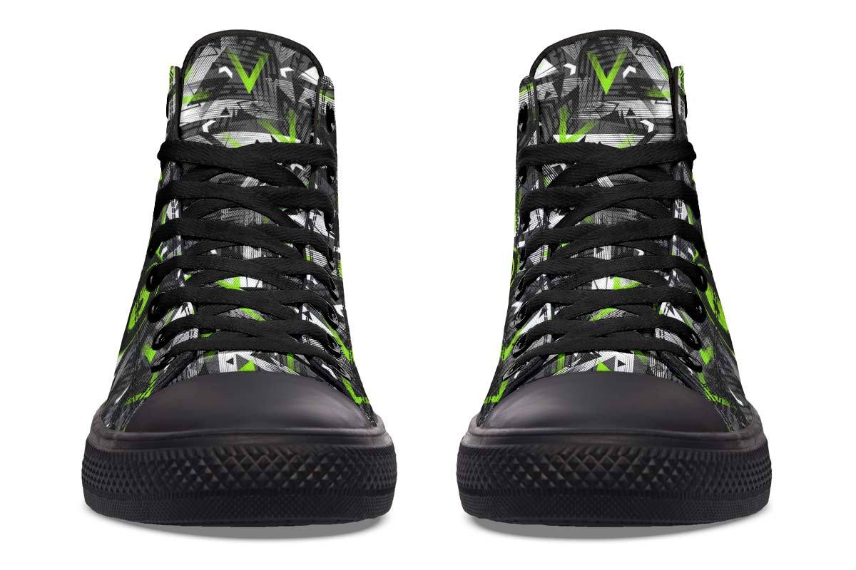 Printing High-top Sneakers