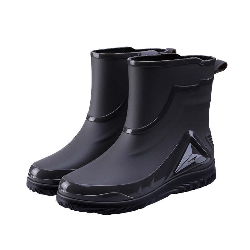 Closed Waterproof Shoes Outdoor Rubber Boots