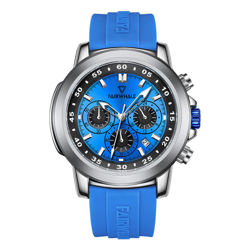 Drie ogen en zes naalden multifunctioneel Daytona horloge