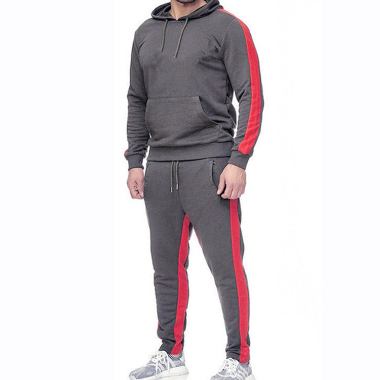 Men's hoodie suit patch strips