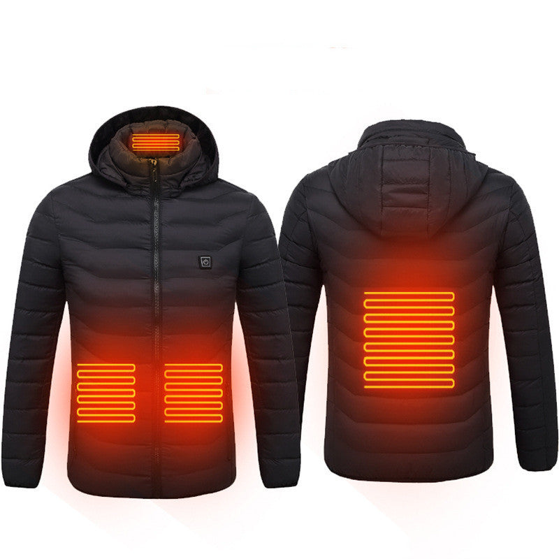 New Heated Jacket Coat USB